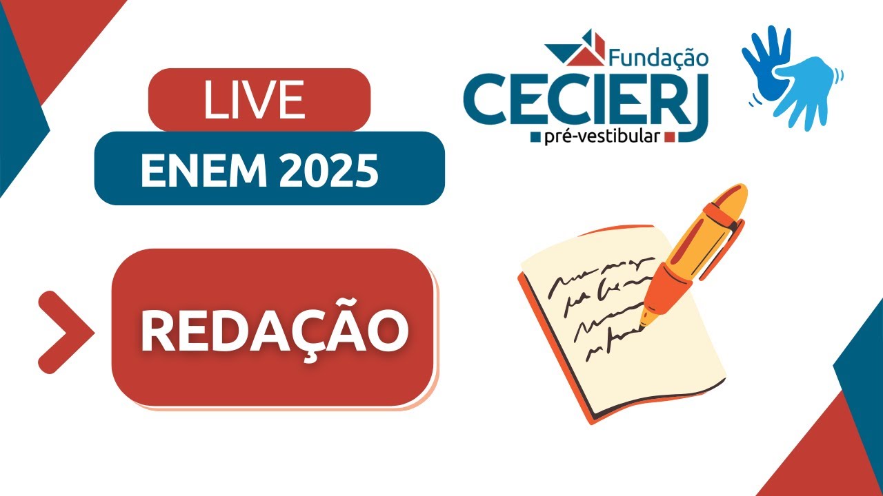 LIVE ENEM 2025 - REDAÇÃO