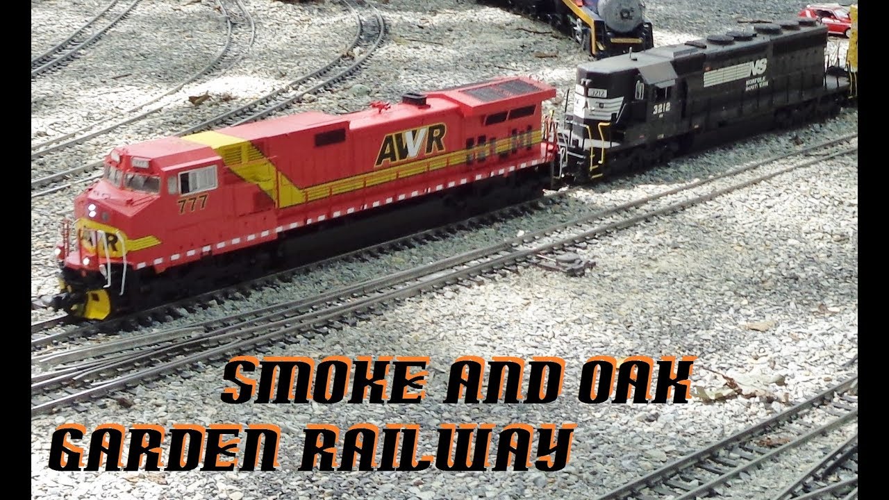 2019 Smoke & Oak Garden Railroad Open House G Scale Gartenbahn