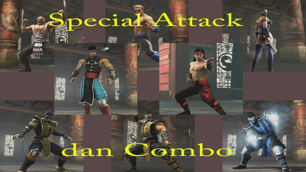 Semua Special Attack dan Combo Karakter Mortal Kombat Shaolin Monks Indonesia
