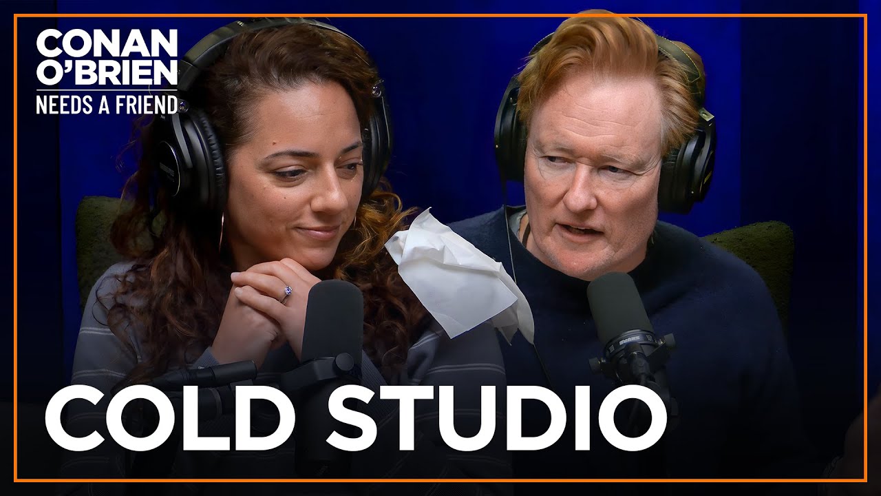 Sona Thinks The Studio Is Too Cold | Conan O'Brien Needs A Friend