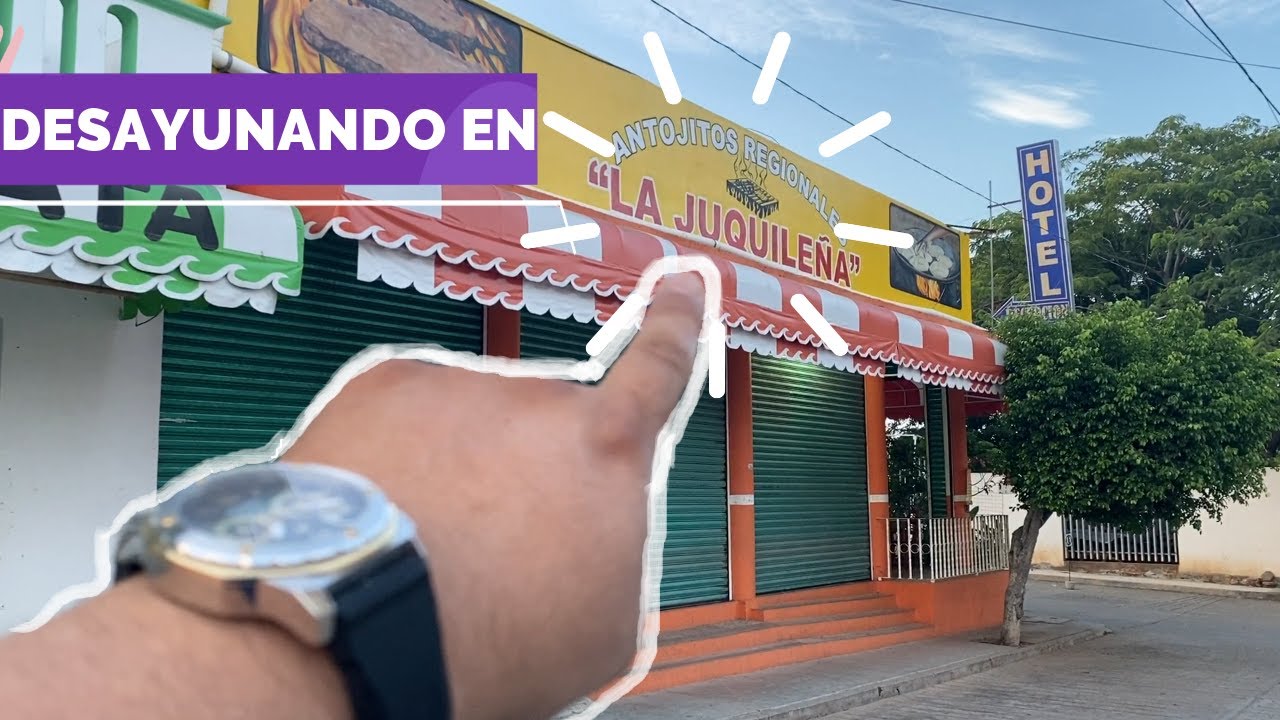 Que 🤔 DESAYUNAR 🍳🥓en la Juquileña de PXM 🌴🌊 [OAXACA]
