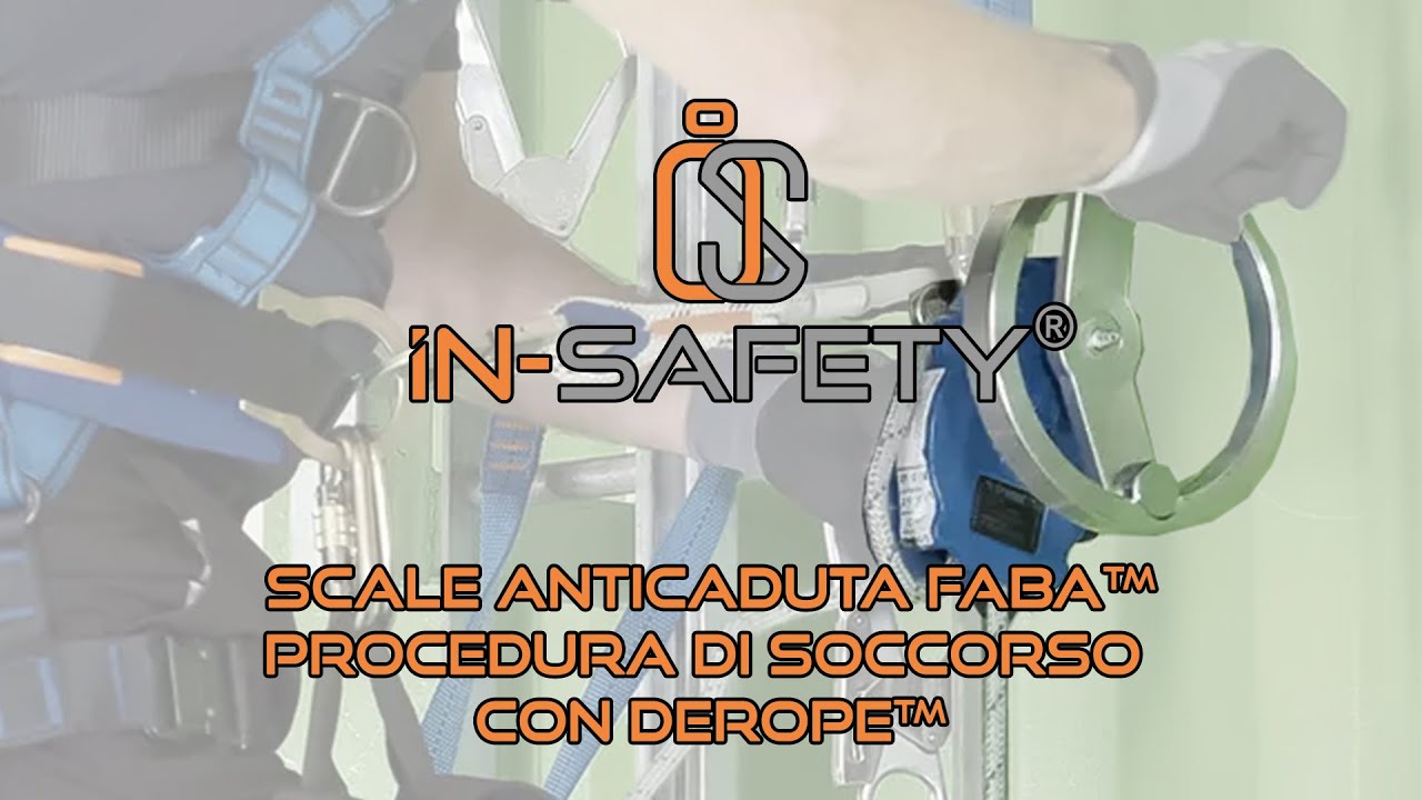 Scale anticaduta FABA™ - procedura di soccorso con Derope™