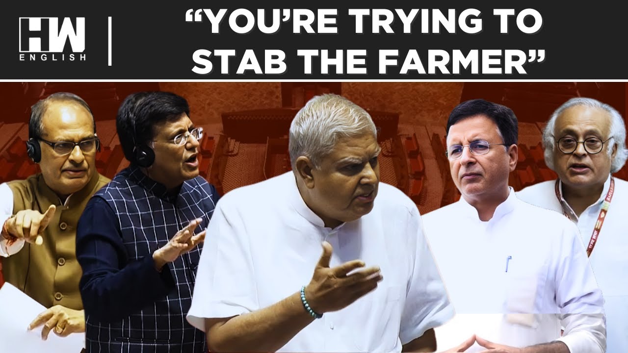 Massive Ruckus After Jagdeep Dhankhar Fumes In Rajya Sabha Over Debate On Farmer&rsquo;s Distress