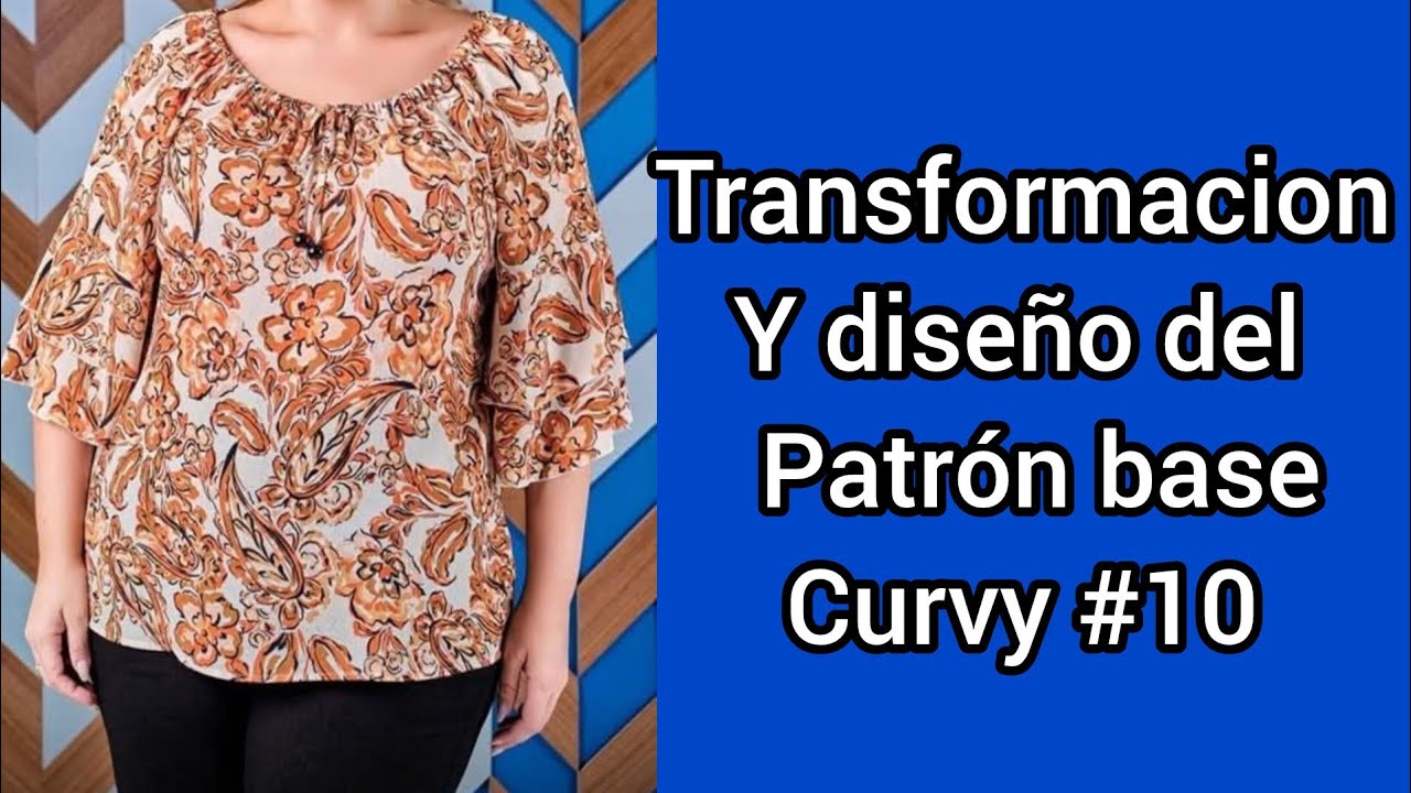 Transforma el patrón base en un diseño distinto Curvy #10