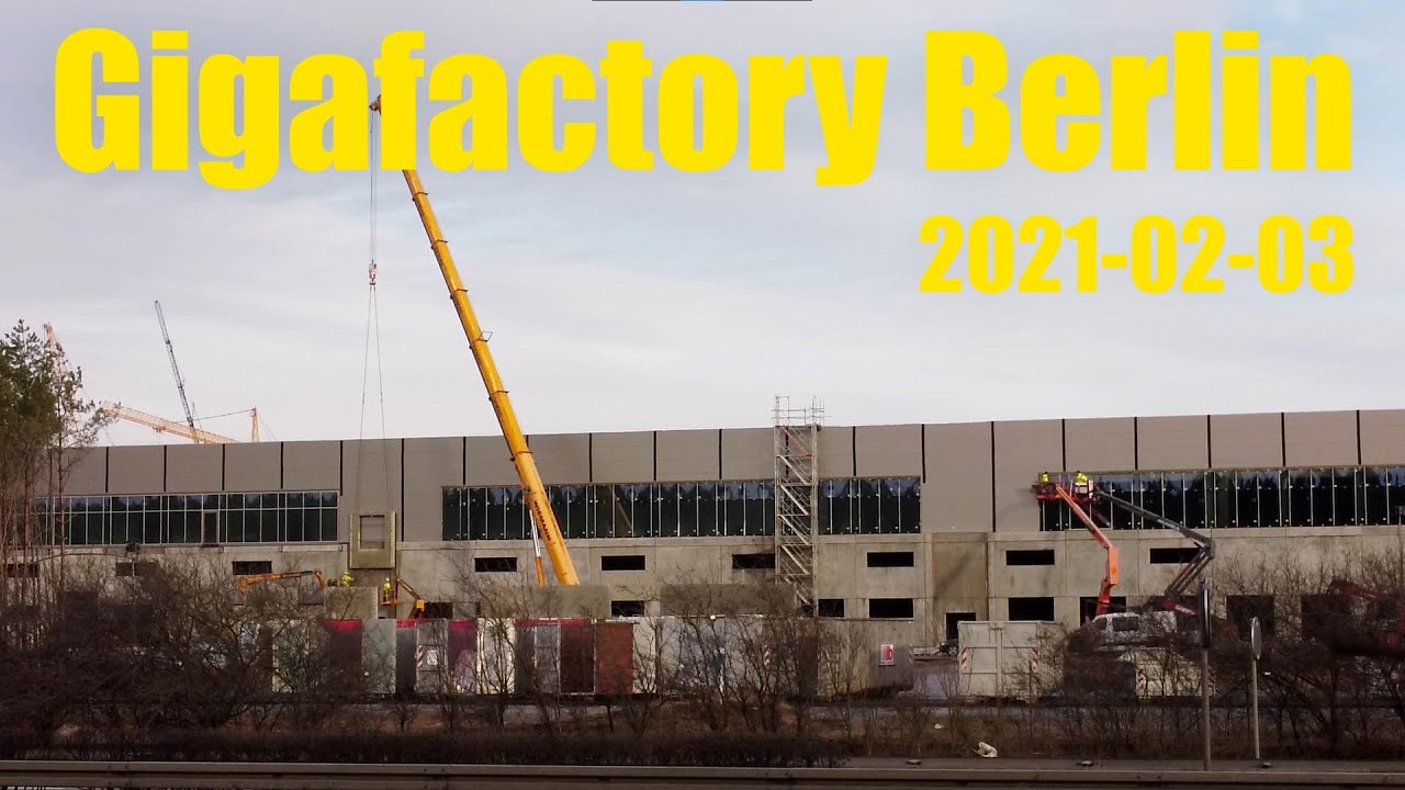 Giga Berlin | 2021-02-03 | Timelapse