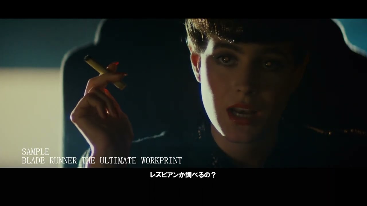 【ブレードランナー究極試写版】レイチェルにVKテストを試みるデッカード　バージョン２　※未公開シーンを含めた長尺バージョン