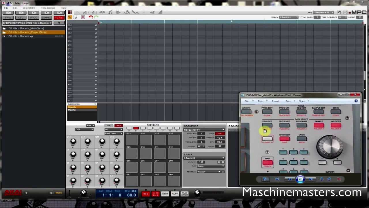 Akai MPC Renaissance Basics: The Browser