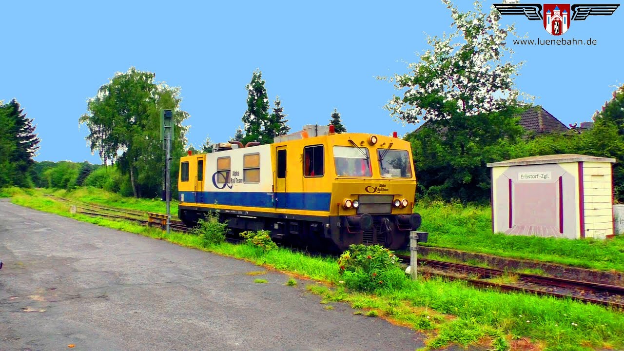 Alpha-Rail-Motorturmwagen auf der Bleckeder Kleinbahn