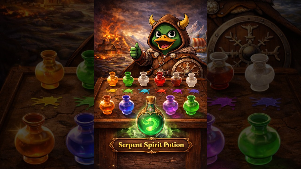 Serpent Spirit Potion@viking_rise