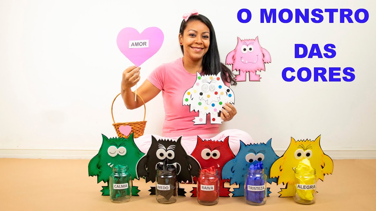 TRABALHANDO A SAÚDE EMOCIONAL- O MONSTRO DAS CORES