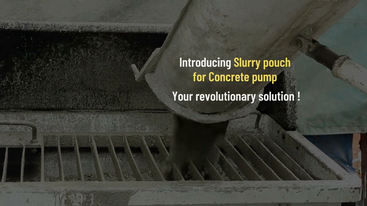 Slurry Pouch for concrete pumps