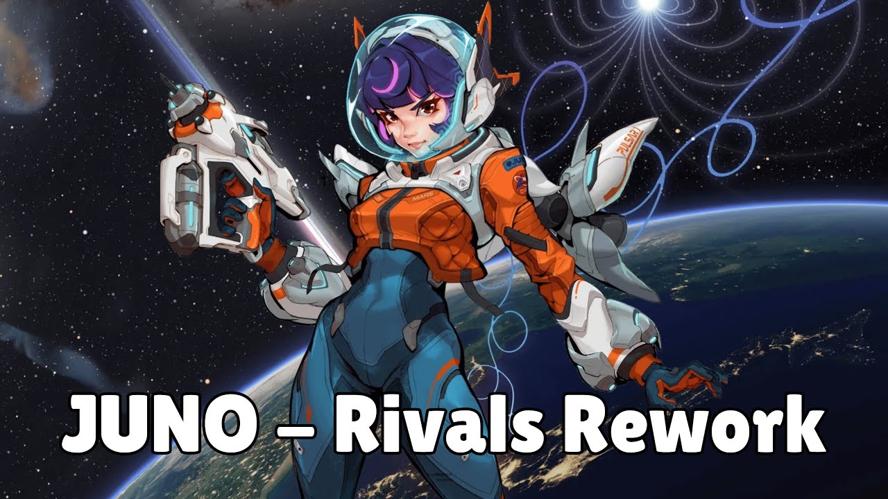 What if Juno was a Marvel Rivals Support? (OW2 WORKSHOP)