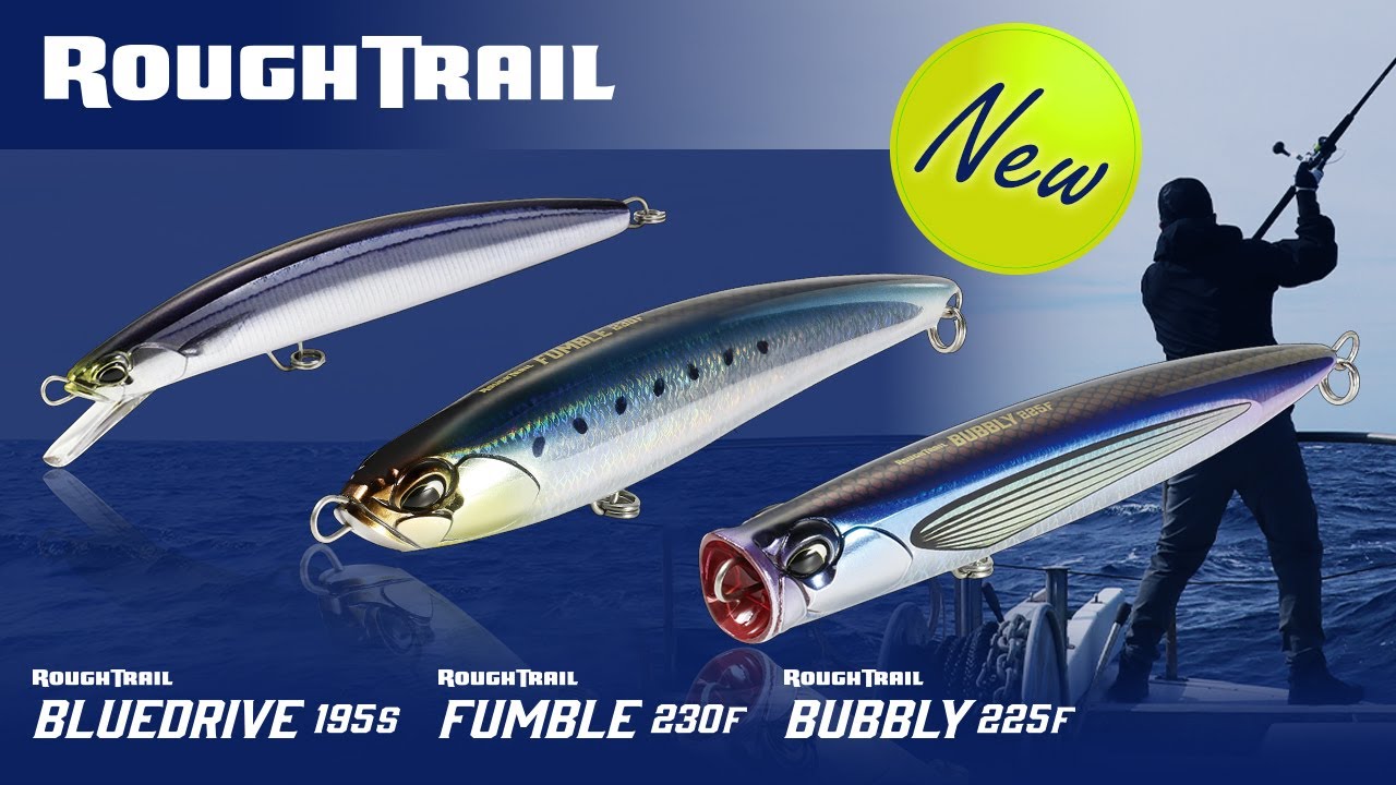 【オフショアキャスティングゲーム】ROUGH TRAIL 新3ルアー登場！