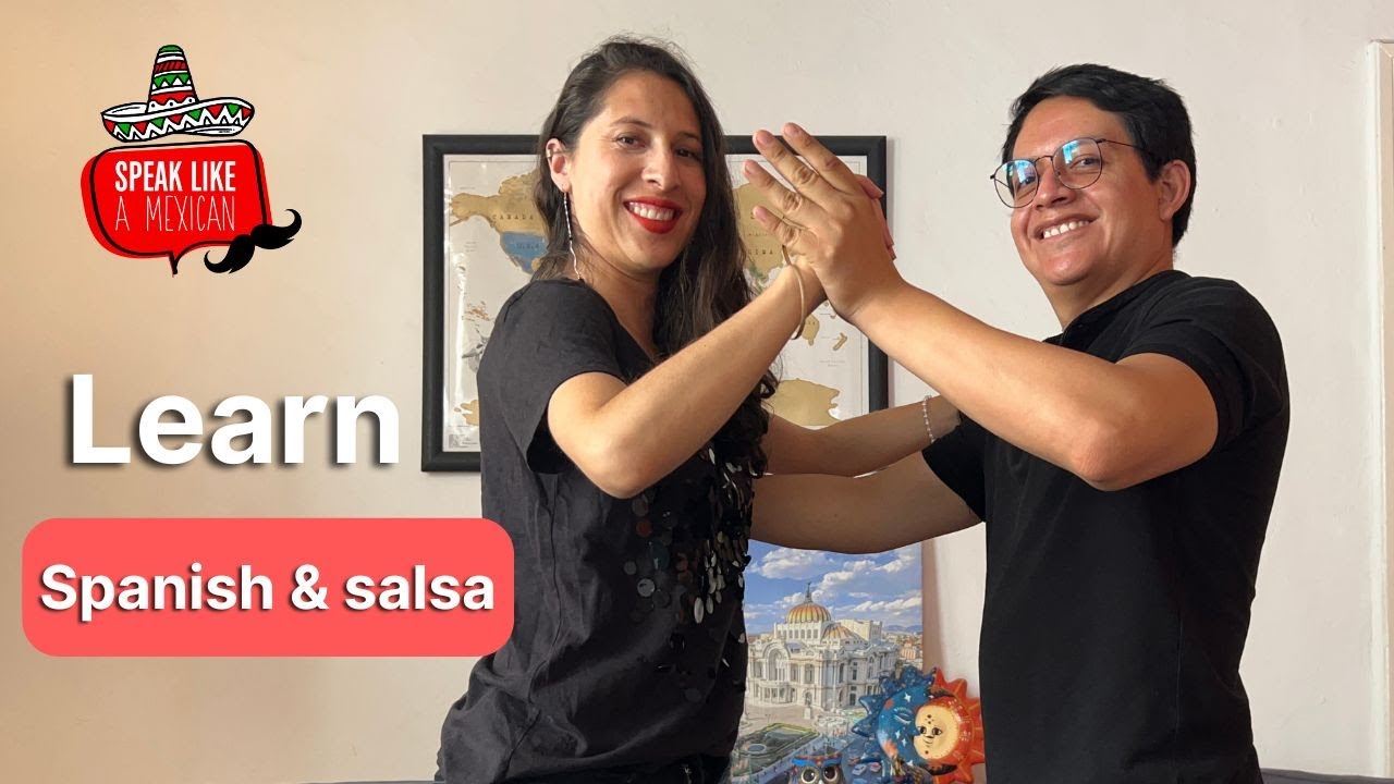 #35 Spanish Listening Practice - B1 - Mexican Spanish Podcast   Dancing Salsa our Experience
