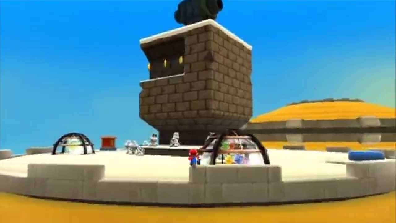 Super Mario Galaxy - Ile sablonneuse - Étoile 6 : Scintillements dans le sable