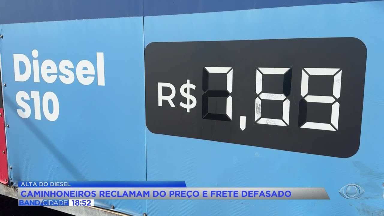 Preço do diesel assusta caminhoneiros no Paraná