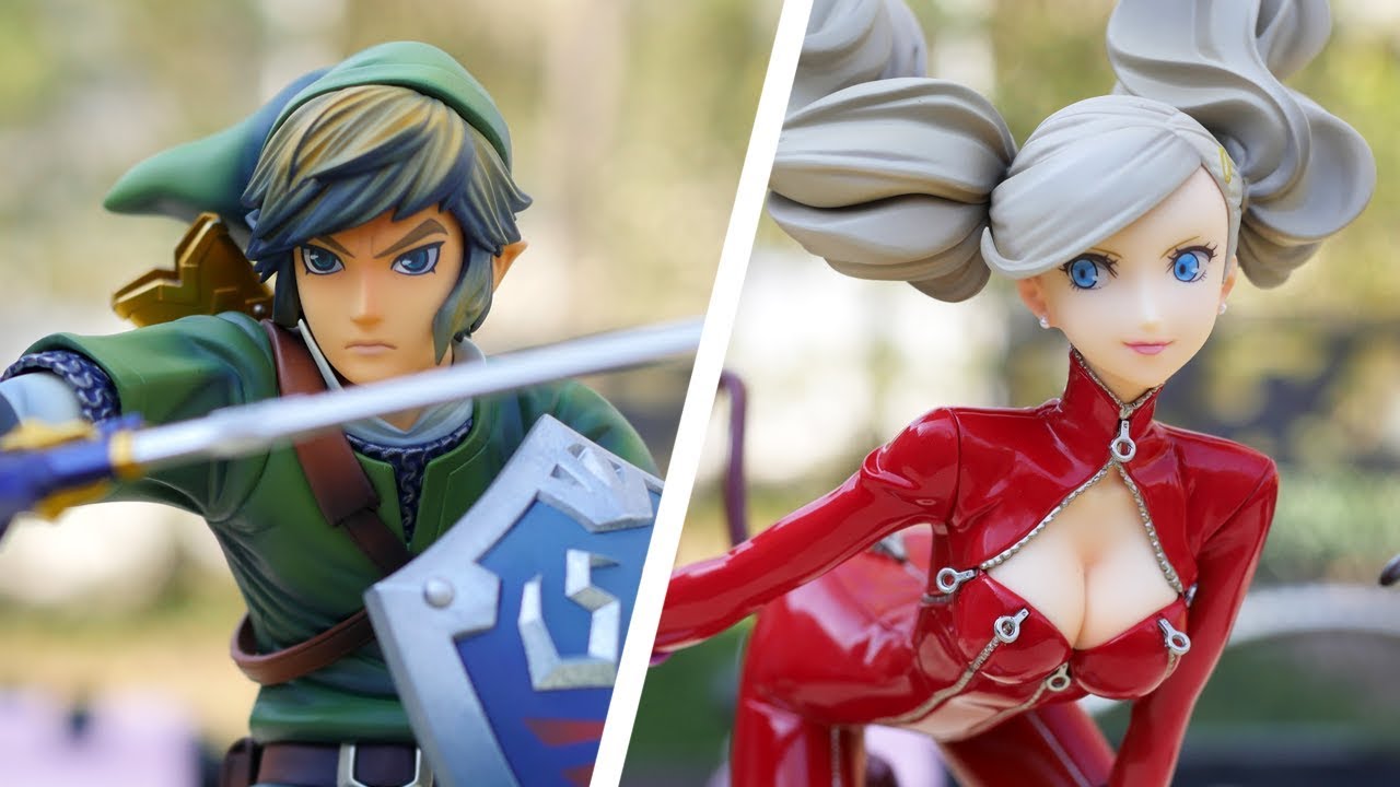 LOOKIN' GOOD, PANTHER! - Persona 5 Ann Takamaki and Skyward Sword Link Figure Unboxing