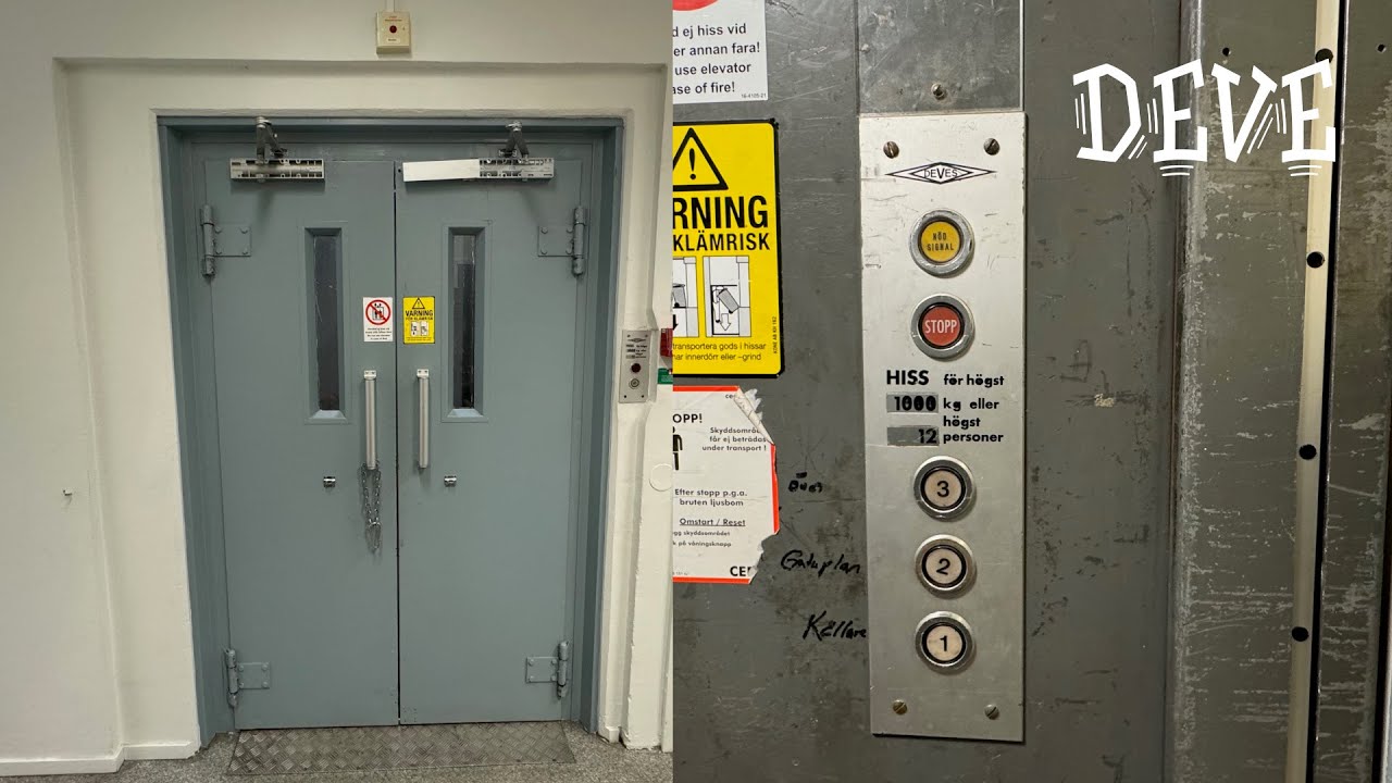 EPIC Deve Hydraulic Freight elevator at Furan Gallerian ⁨Söderhamn
