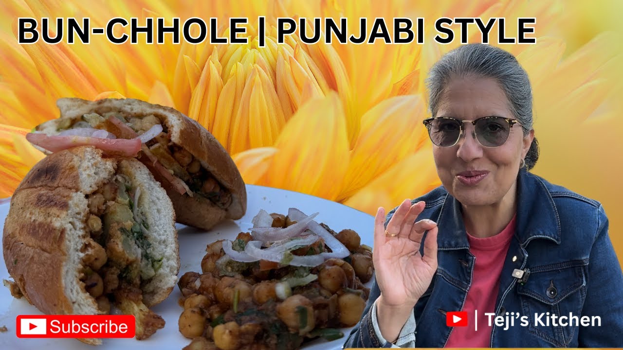 Bun Chhole Punjabi Style | Street Food Style Chana Bun Recipe | Easy & Tasty Snack