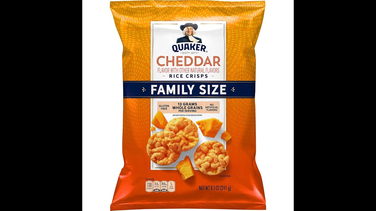 Crunchy, Cheesy & Seriously Addictive 😄🧀 Quaker Cheddar Rice Crisps Review