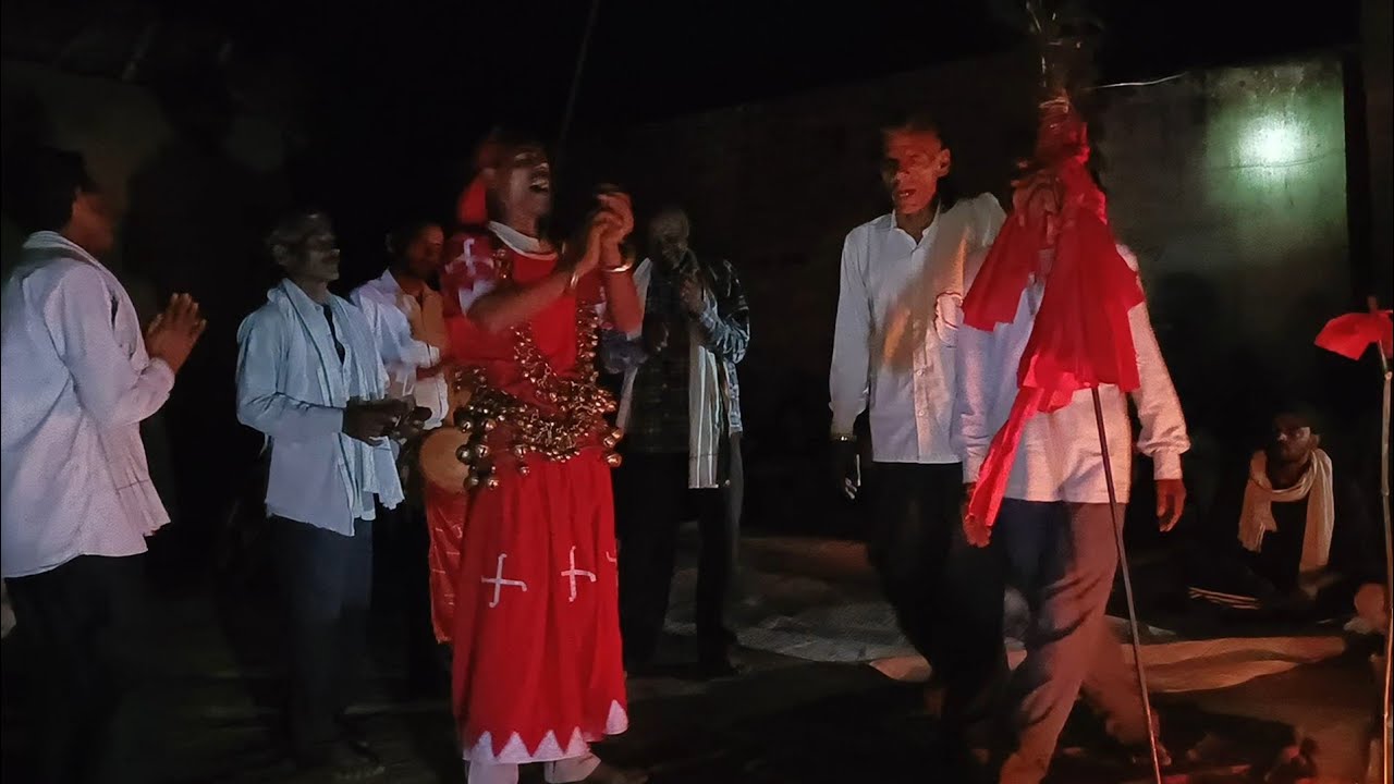ज्ञान सिंह मंडली में माता की पहली भैंट Dehati Devi jagran kothi siroliya 