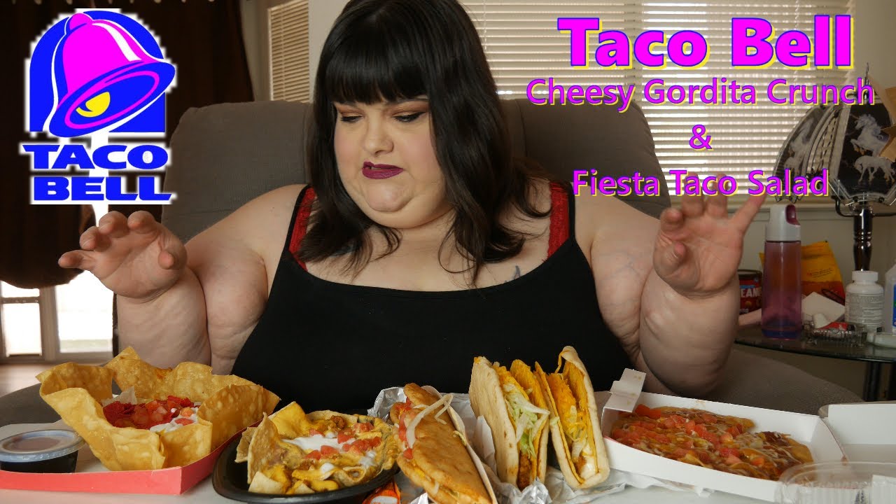 Taco Bell Feast - Cheesy Gordita Crunch - Fiesta Taco Salad - Nacho Supreme & Triplelupa Mukbang