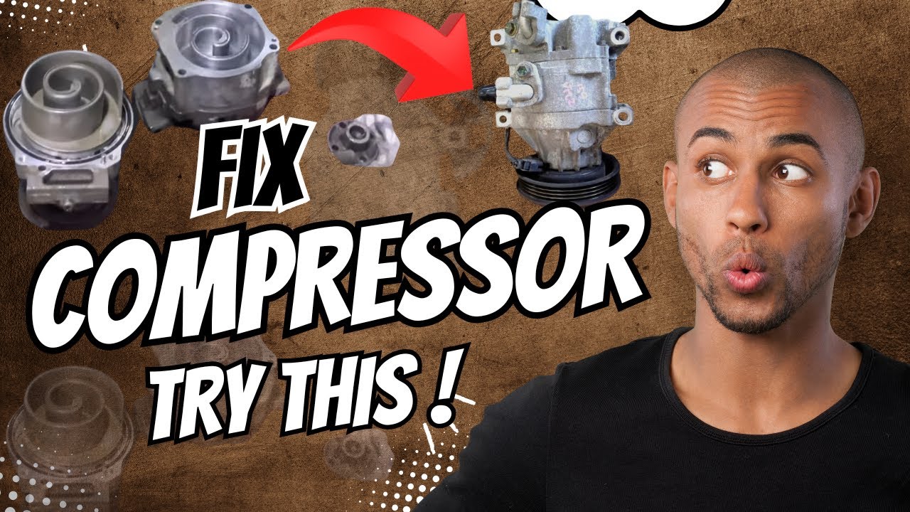 DIY How to Repair Toyota Vitz AC Compressor Service and Installation | Complete Guide