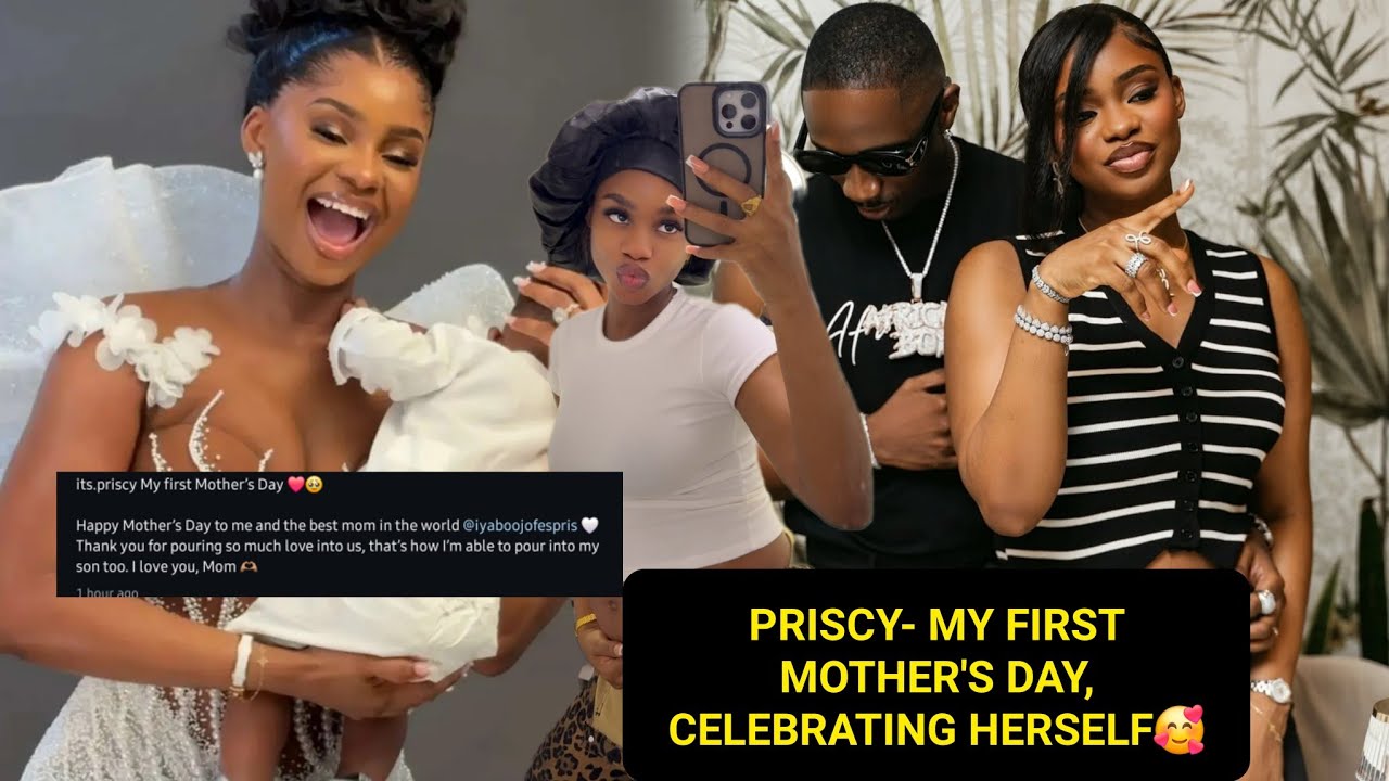 PROUD woman i have become,  PRISCILLA to celebrate her first mother's day as MOM, and other mom's🥰