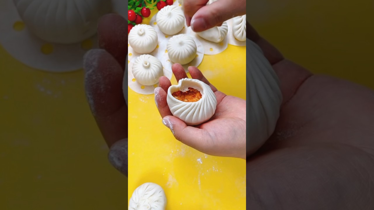 How to make perfect dough dumplings 🥟 #food #dumplings #cooking #dumplinglover #momos #recipe