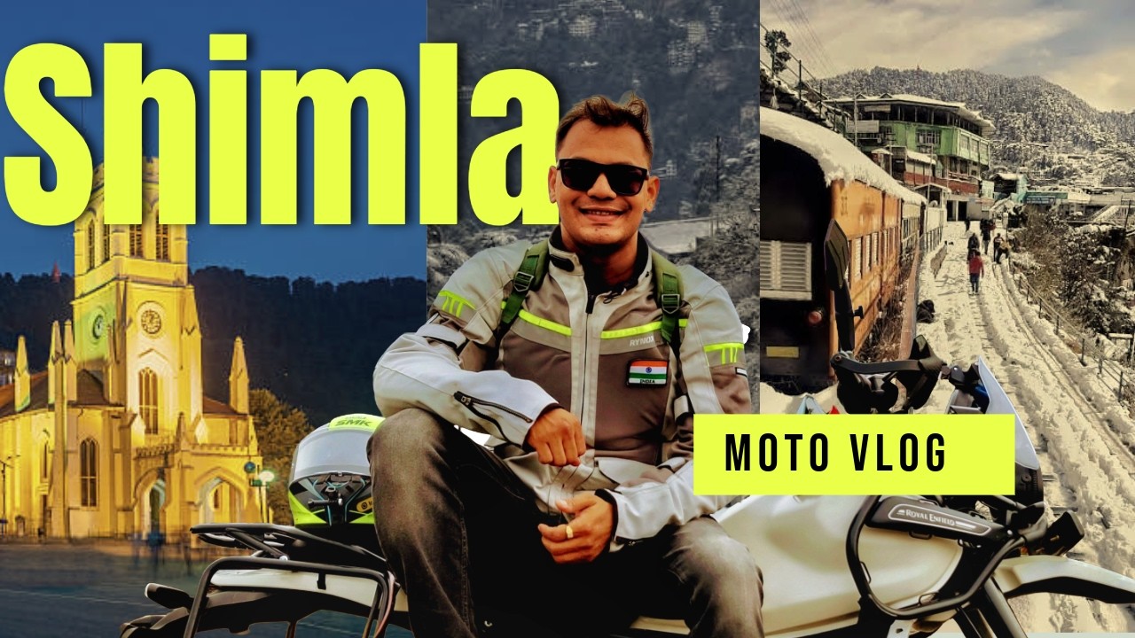 “Everyone said don’t ride these roads after sunset… so I did. Solo. Shimla to Manali.”