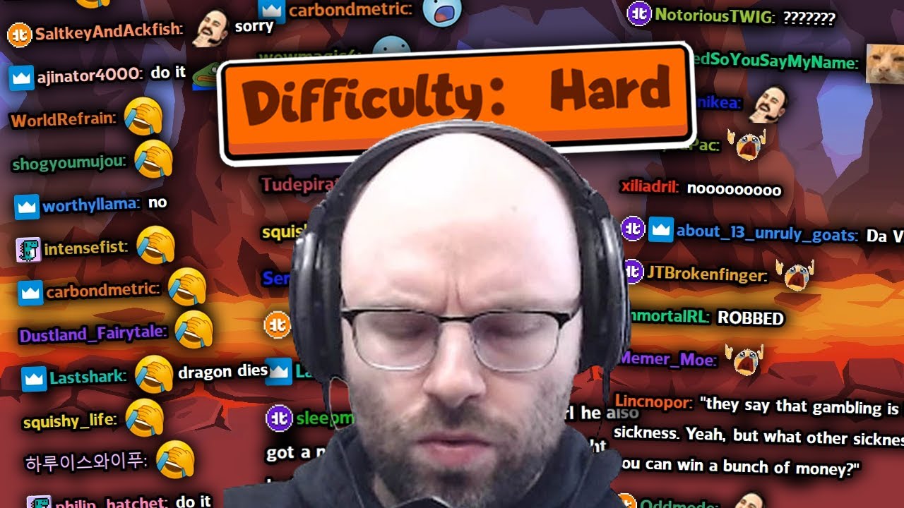 SAP on hard mode brings something out of him
