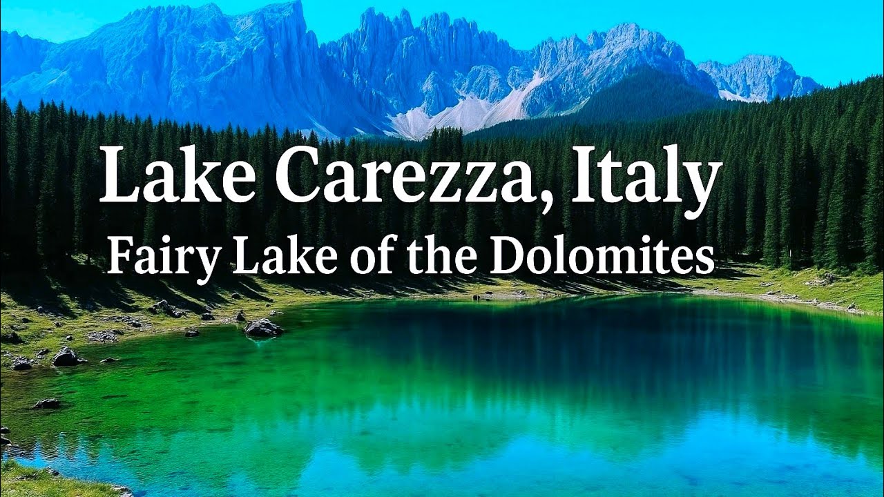 Lake Carezza, Italy |  Lago di Carezza 💙