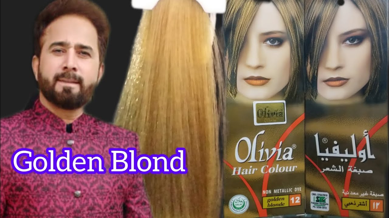 olivia hair colour golden blond | olivia hair colour krne ka tarika