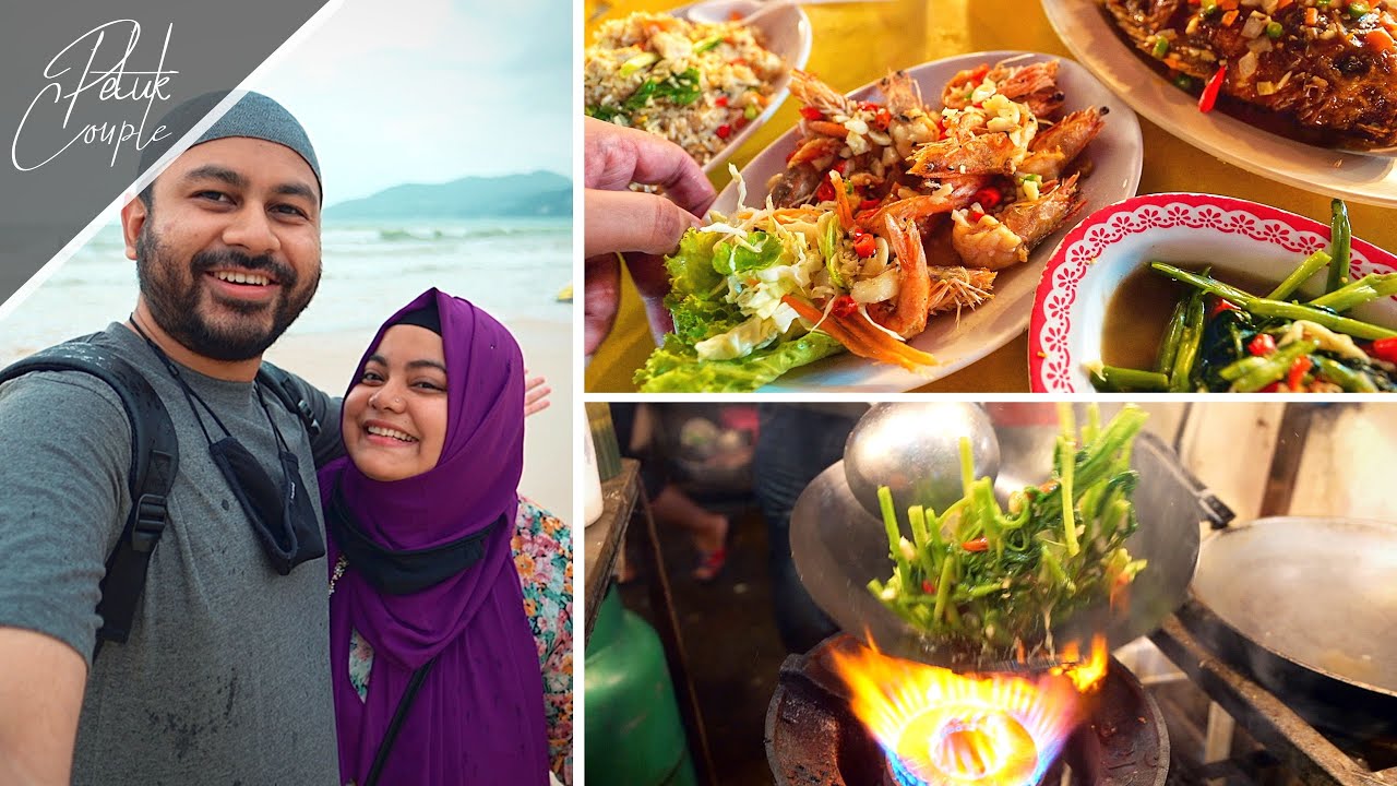 😍 First Day in Thailand || Streetfood & Seafood of Patong Beach || Thailand Day #01 (Part 2)