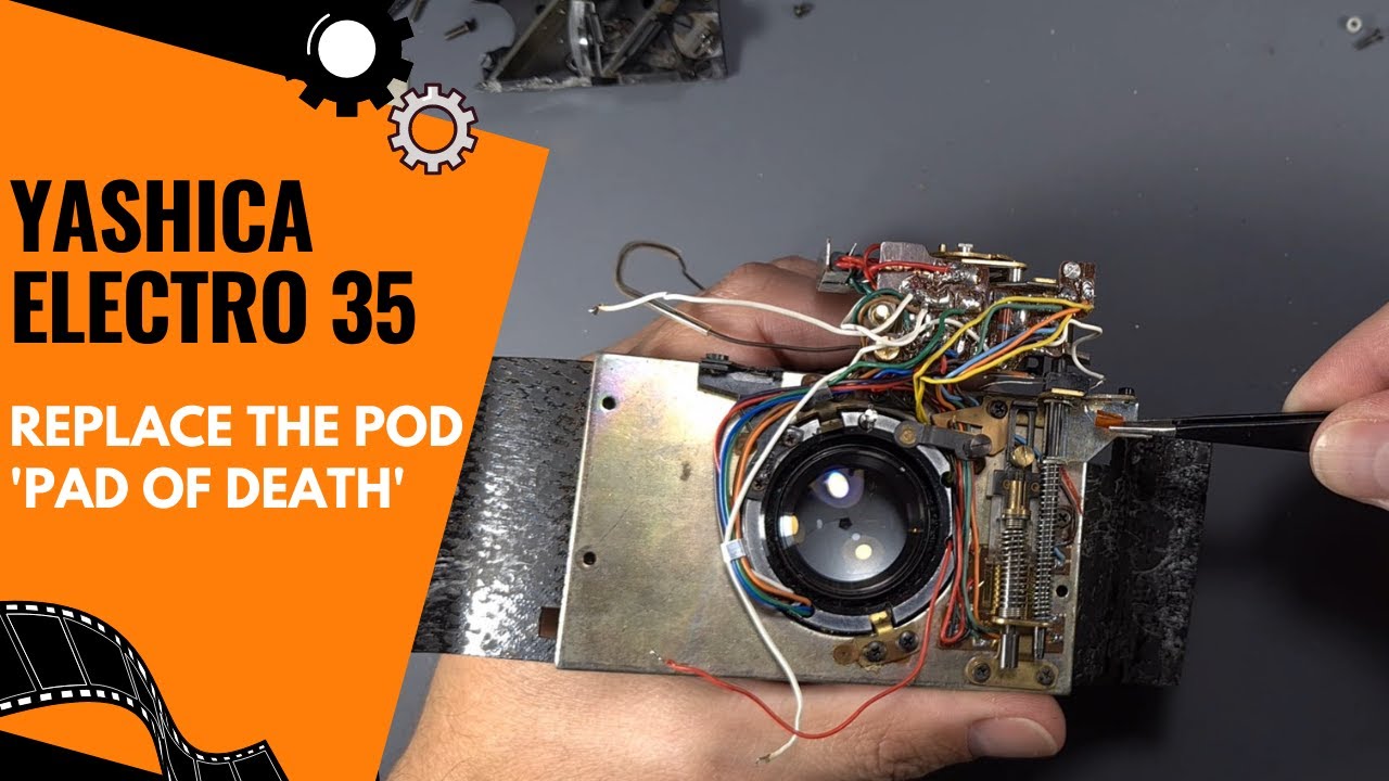 Yashica Electro 35 — Замена PoD «Pad of Death»