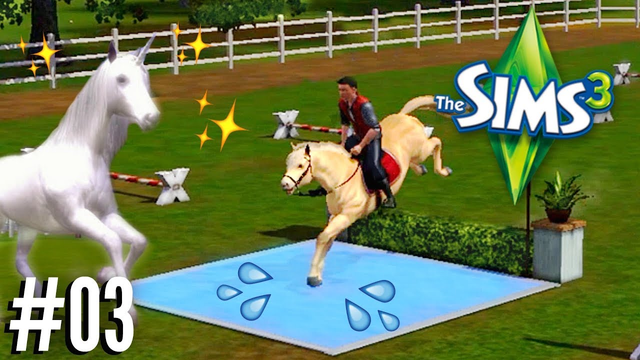 Op zoek naar een eenhoorn en hebben we al een veulen? | Sims 3 #03