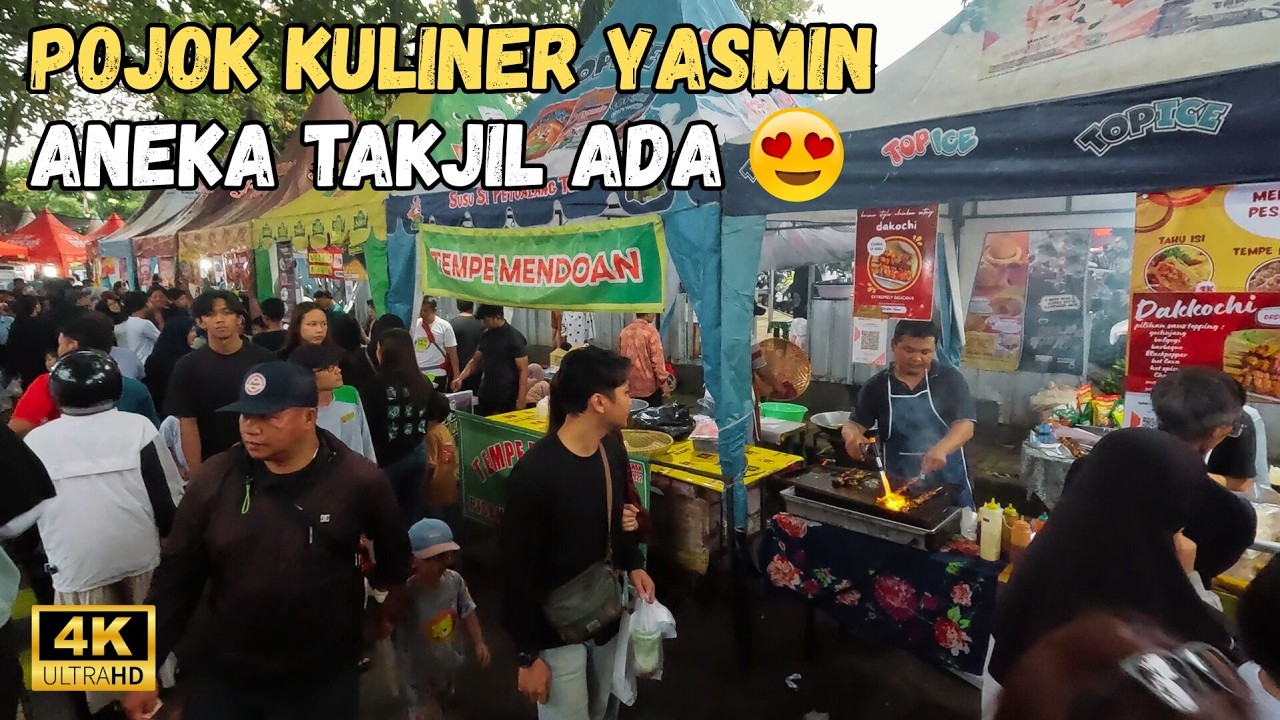 WAR TAKJIL Part 2‼️Ngabuburit di Pojok Kuliner Yasmin 😍
