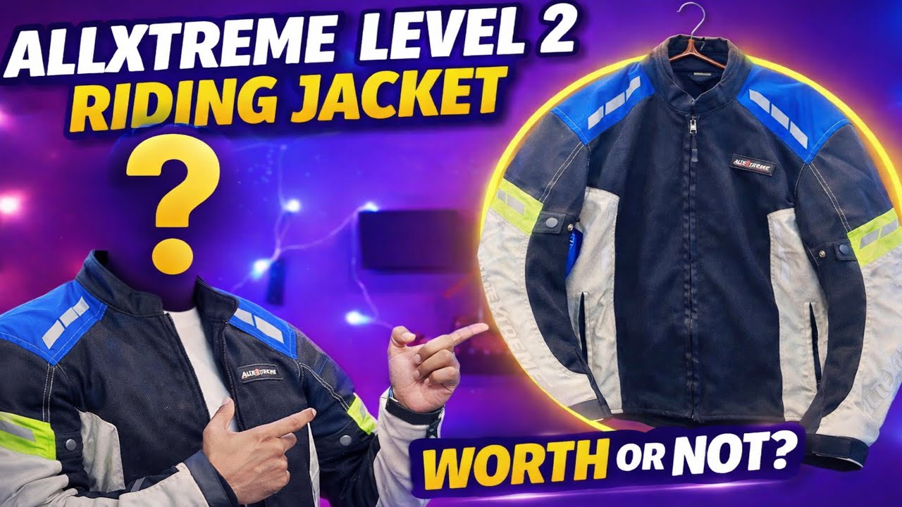 ALLEXTREME LEVEL 2 RIDING JACKET😍 || WORTH???? || 124TH MOTOVLOG. 