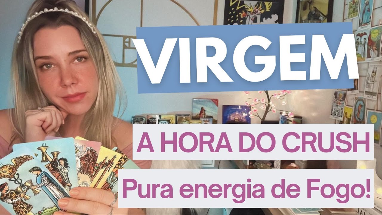 VIRGEM ♍️ A HORA DO CRUSH ❤️ Vem pra bagunçar tudo, mas vai ser apaixonante. Sua bolha vai estourar!