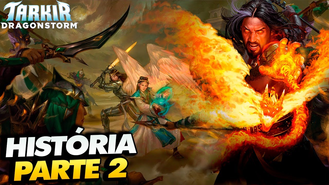 O RETORNO DE SARKHAN, AJANI E JACE | TARKIR DRAGONSTORM HISTÓRIA - PARTE 2