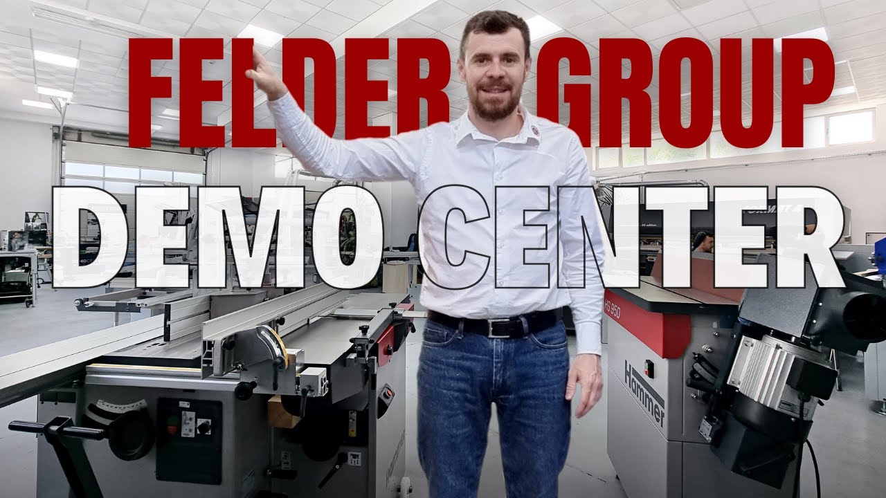 FELDER DEMO CENTER și showroom de utilaje și scule pentru producția de mobilier