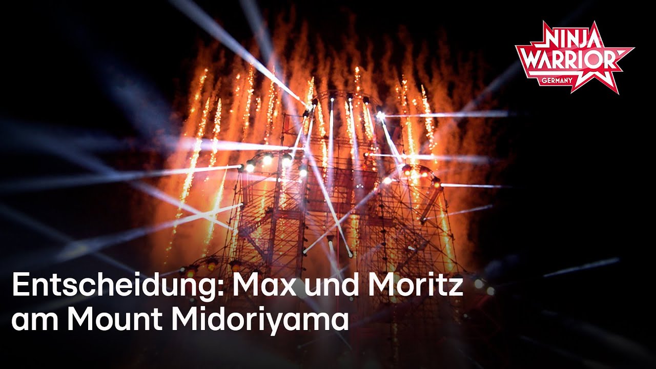 Max Görner vs. Moritz Hans am Mount Midoriyama | Ninja Warrior Germany 2022