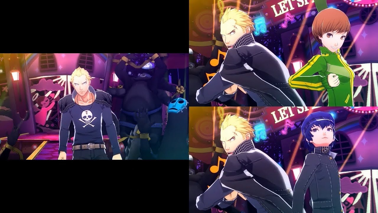 Persona 4: Dancing All Night - Best Friends (Video w/ All Partners)