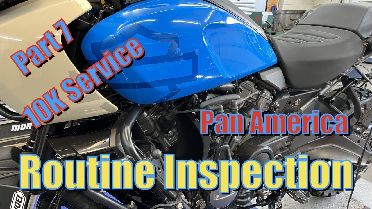Pan America Routine Maintenance Part 7 of the 10K mile service