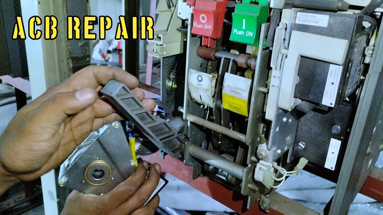 2000A ACB Repair|Air Circuit Breaker Maintenance|ACB Servicing Very Easy System|ACB Operation..#acb