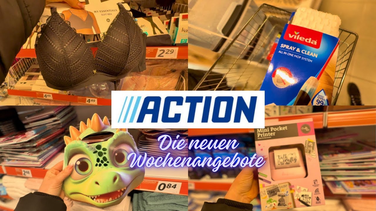 Ich hab wieder ein neues Tattoo | Wir fahren gemeinsam zu ACTION | Action Wochenangebote 😍