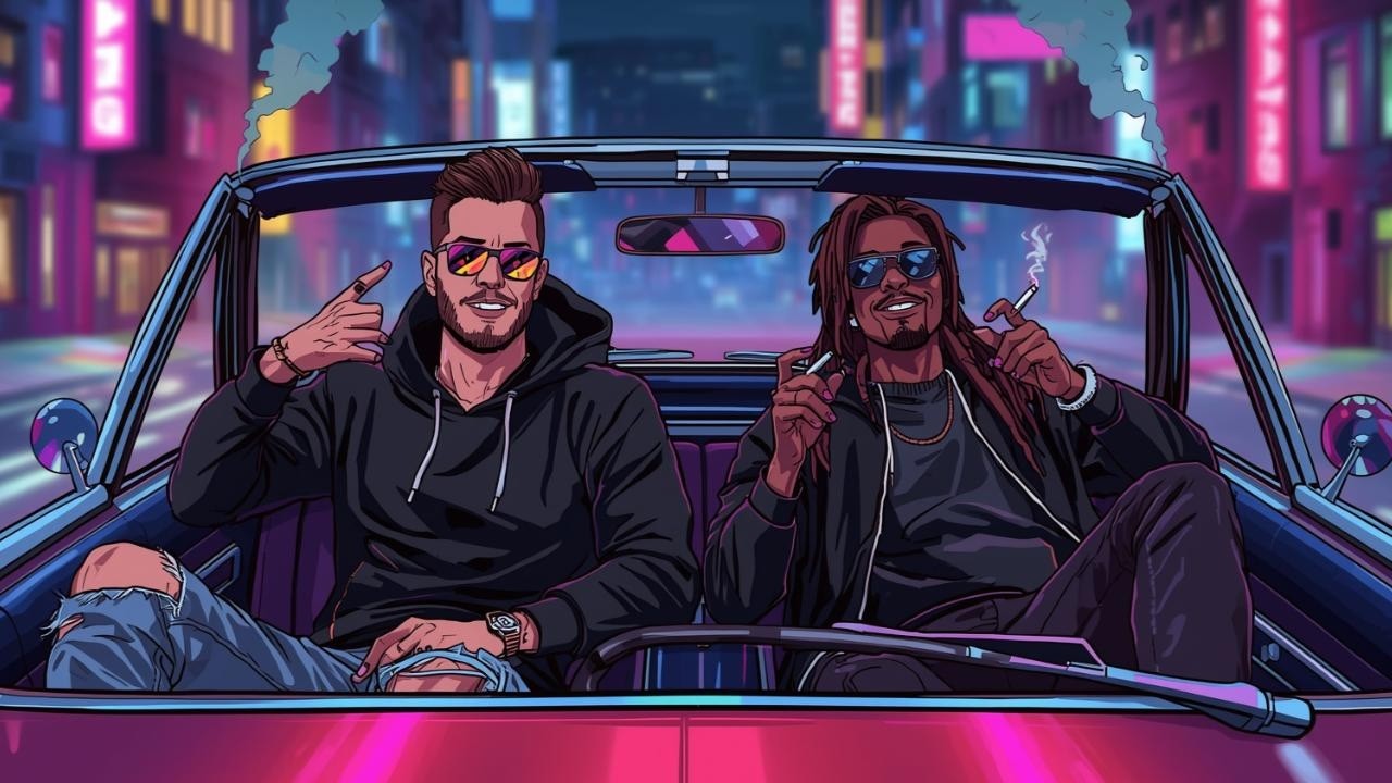 Late Night Drive in LA 🌴 OG Chill Rap & West Coast Blues Mix