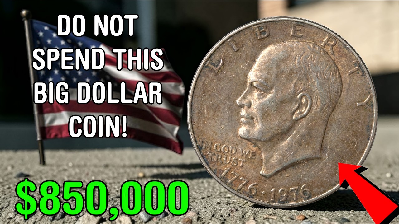 Most Rare & Valuable 1976 Eisenhower Dollar – Hidden US Dollar Coins You Should Never Ignore!