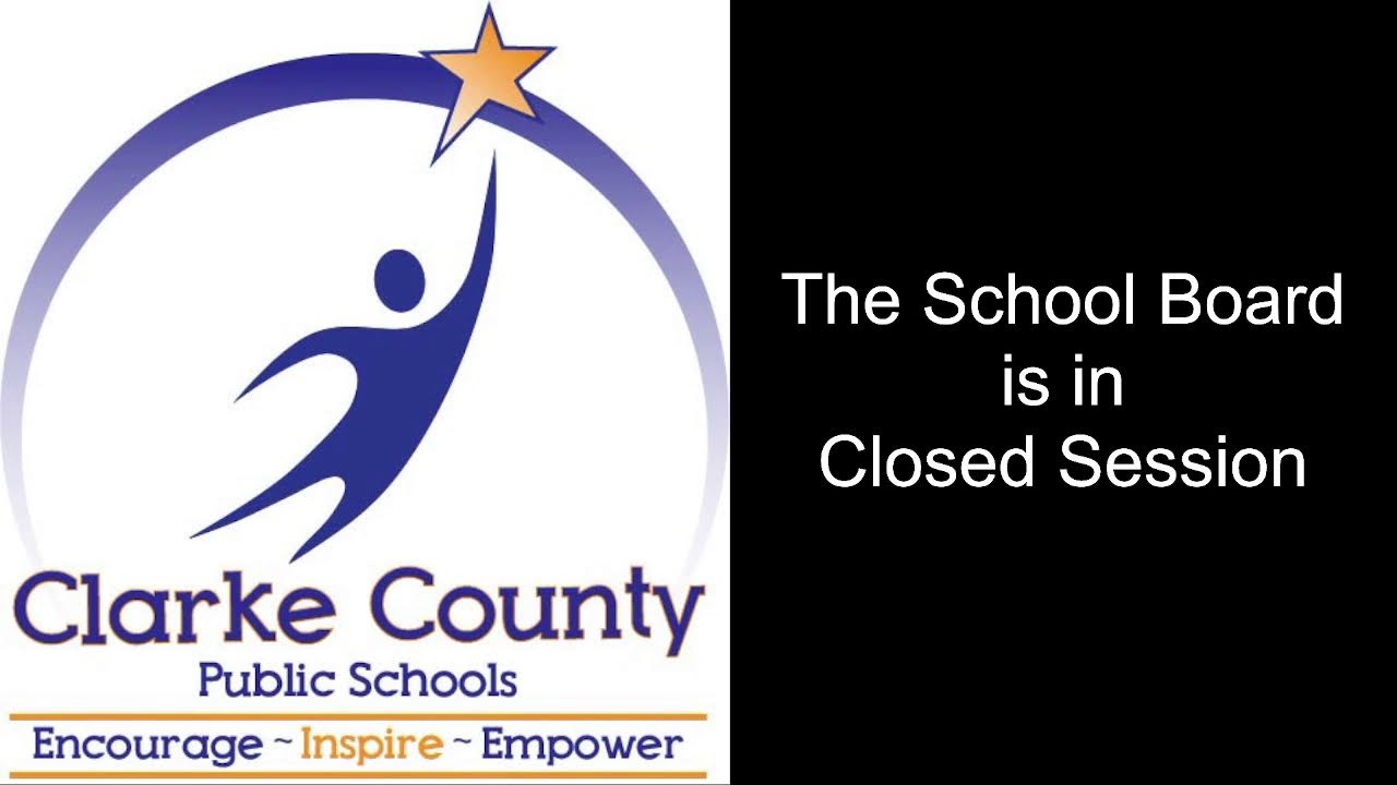 Clarke County Public Schools School Board Meeting 08/25/2025