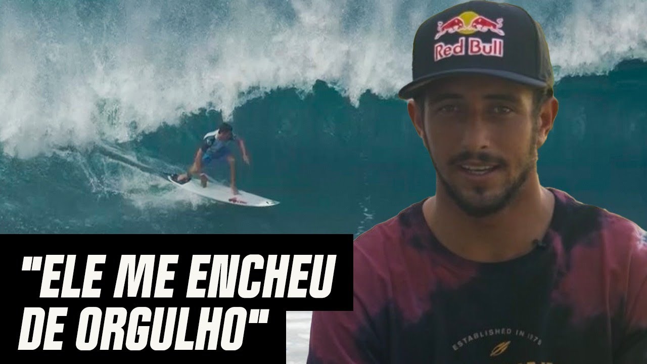 Lucas Chumbo acompanha João Chumbinho no seu primeiro Pipe Master | Brazilian Storm | Canal OFF